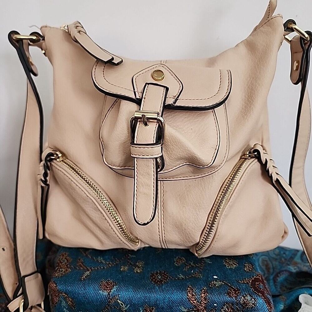 MG Collection Shoulder Bag Congac Lots Of Space